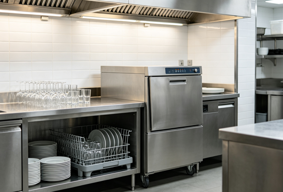 Water Filtration Treatment of Commercial Dishwashers